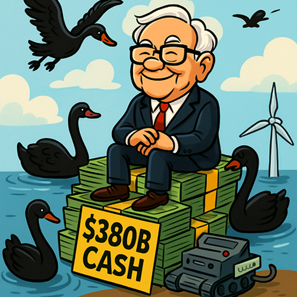 Familieholdings #45 - Terwijl de wereld investeert, verzamelt Berkshire’s cash stof